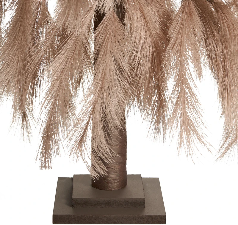 Beliani LED sodo dekoracija BIFROST 123 cm eglutė, smėlio spalvos
