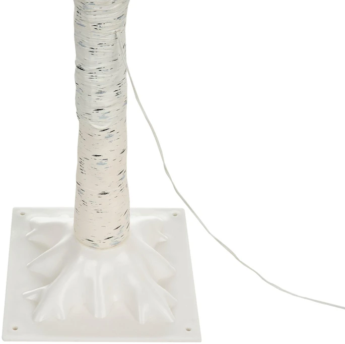 Beliani LED sodo dekoracija SUONTEE Kalėdų eglutė 180 cm balta