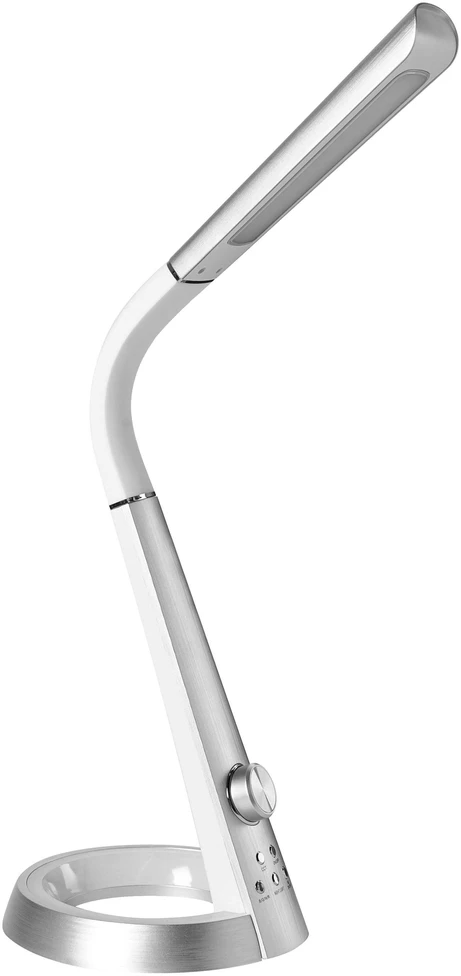 Beliani LED stalinė lempa CANOPUS su USB jungtimi, sidabrinė