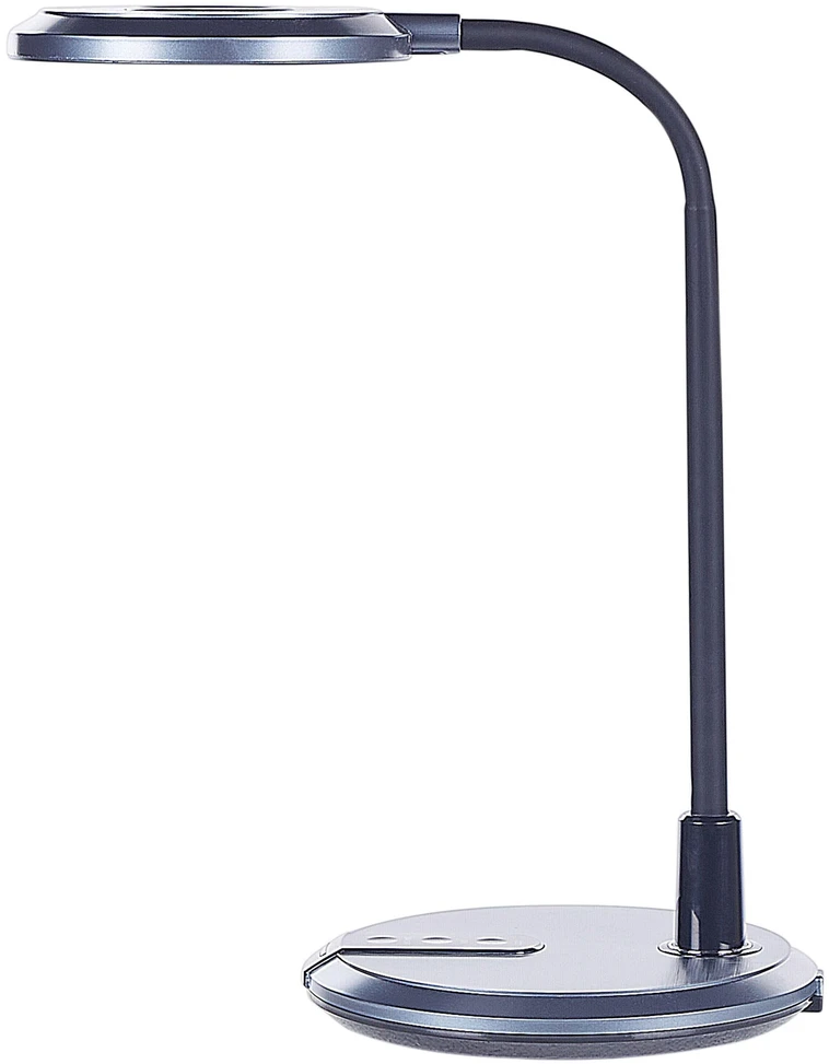 Beliani LED staline lempa COLUMBA reguliuojama metalinė juoda
