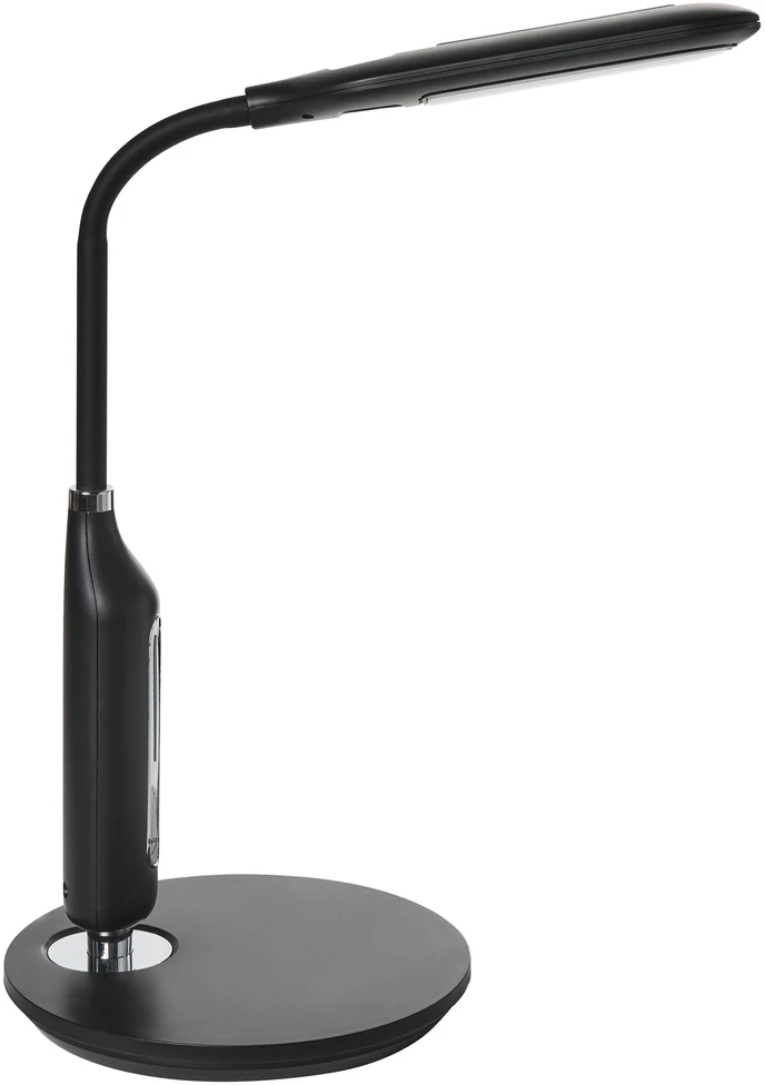 Beliani LED stalinė lempa CYGNUS su reguliatoriumi, metalinė, juoda