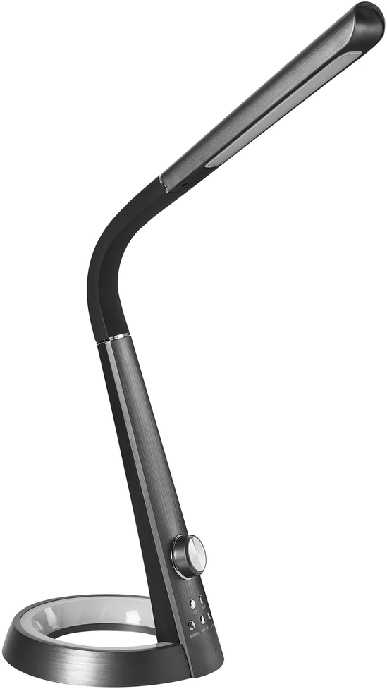 Beliani LED stalo lempa CANOPUS su USB jungtimi juoda