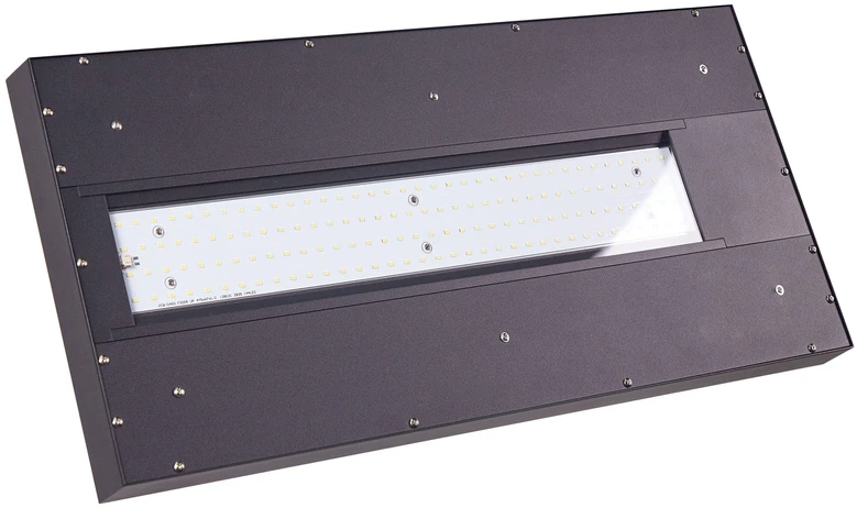 Beliani LED toršeras TAURUS su reguliatoriumi, metalinis, juodas