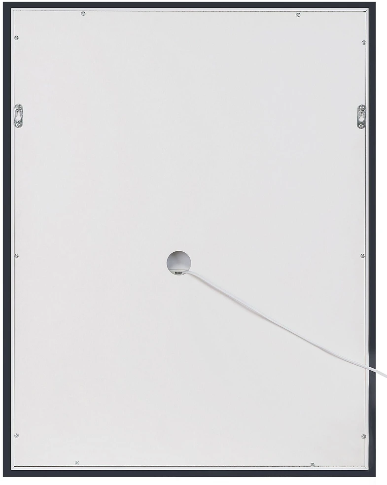 Beliani LED vonios veidrodis MARTINET 70 cm 90 cm sidabrinis