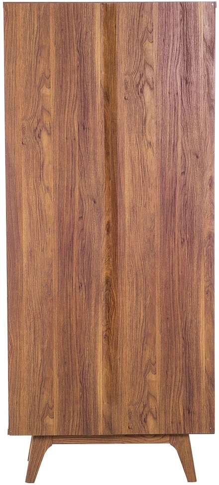Beliani Lentyna COLUMBUS 182 cm ruda / balta
