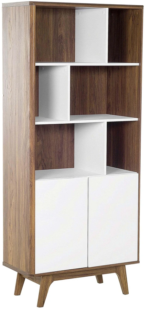 Beliani Lentyna COLUMBUS 182 cm ruda / balta