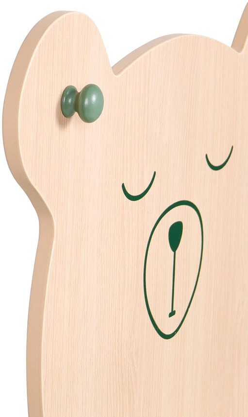 Beliani Lentyna ELWOOD 108 cm šviesiai ruda / žalia