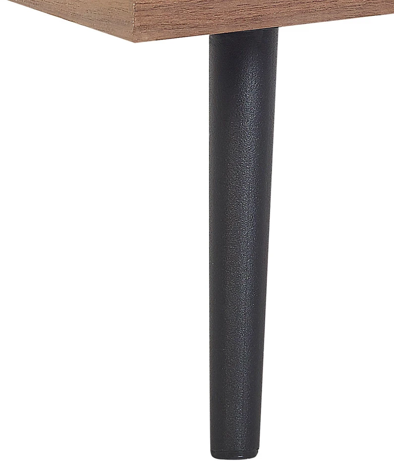 Beliani Lentyna RICHMOND 139 cm tamsaus riešutmedžio spalvos