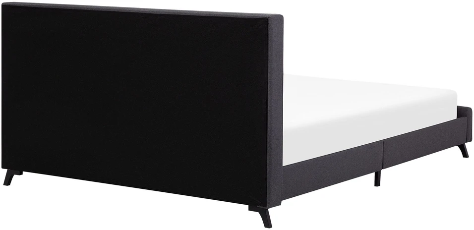 Beliani Lova AMBASSADOR 160 x 200 cm tamsiai pilka