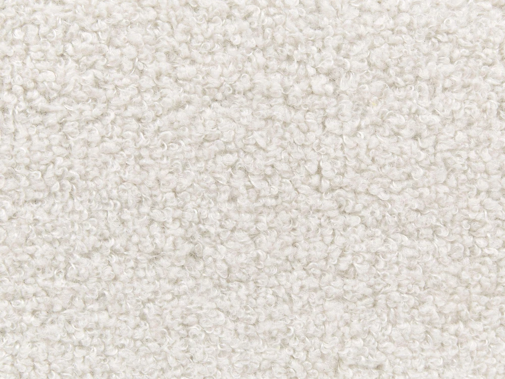 Beliani Lova be galvūgalio Boucle ROANNE 180 x 200 cm šviesiai smėlio spalvos