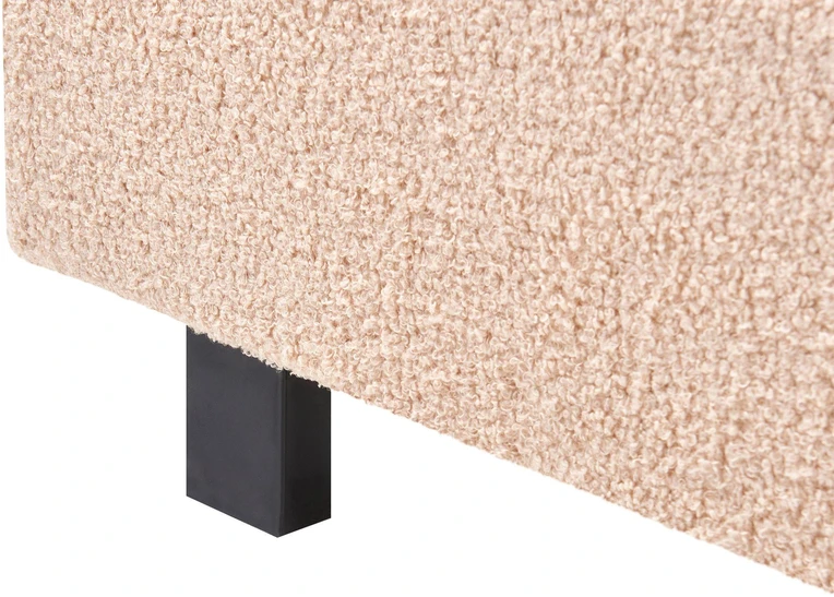 Beliani Lova Boucle ALBI 120 x 200 cm smėlio spalvos