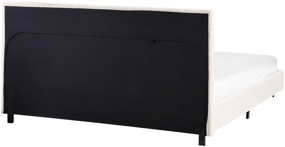 Beliani Lova Boucle ALBI 140 x 200 cm, balta