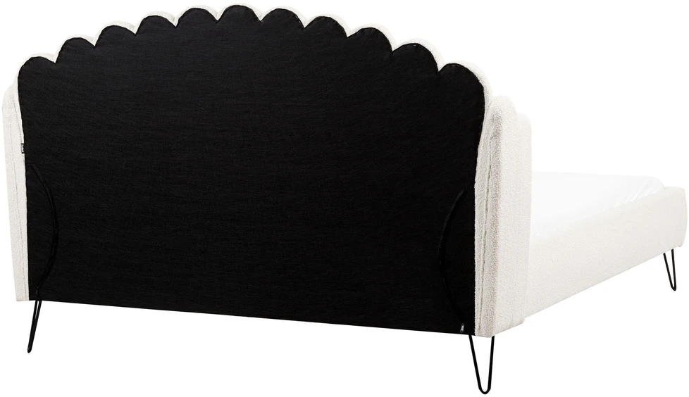 Beliani Lova Boucle AMBILLOU 180 x 200 cm, balta