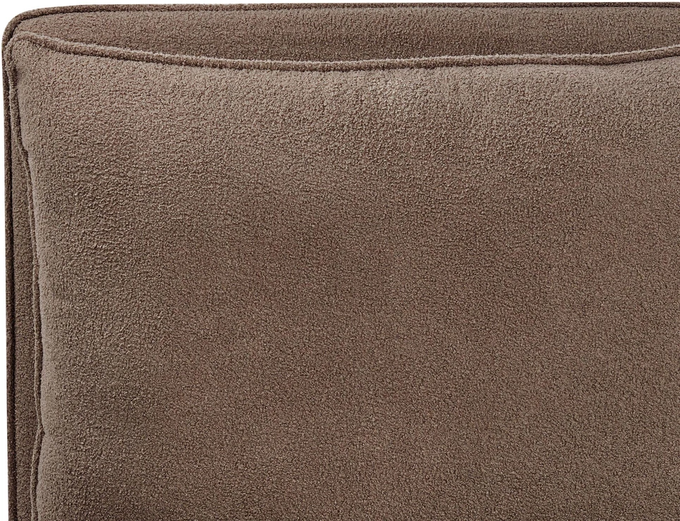 Beliani Lova Boucle BAJONNA 160 x 200 cm ruda