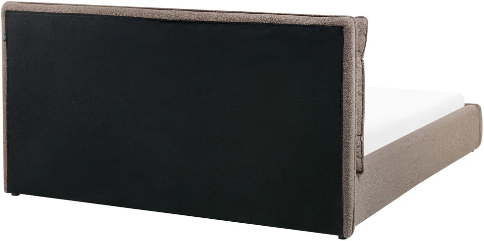 Beliani Lova Boucle BAJONNA 160 x 200 cm ruda