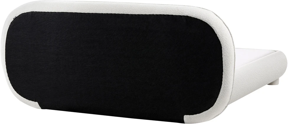 Beliani Lova Boucle BAYEL 160 x 200 cm, balta