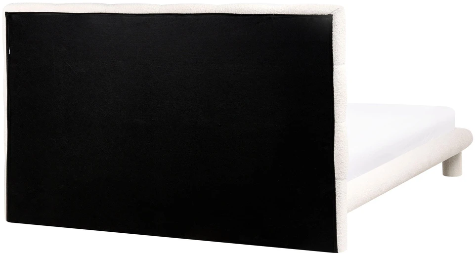 Beliani Lova Boucle CRESSAT 160 x 200 cm, kreminės baltos spalvos