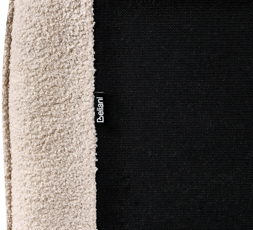 Beliani Lova Boucle LAVAUR 180 x 200 cm smėlio spalvos