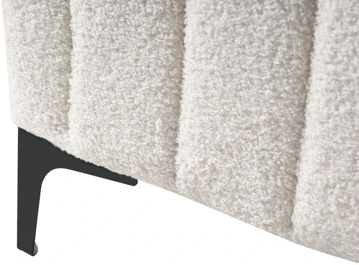 Beliani Lova Boucle LUNAN 120 x 200 cm, balta