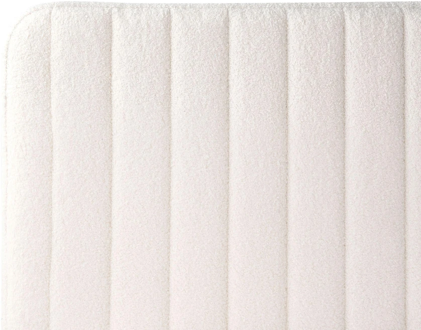 Beliani Lova Boucle LUNAN 120 x 200 cm, balta