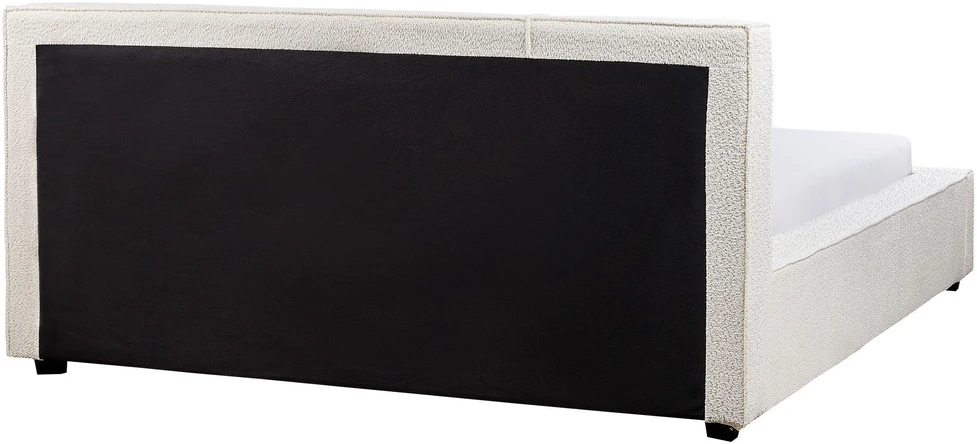 Beliani Lova Boucle MIRANDE 160 x 200 cm, balta