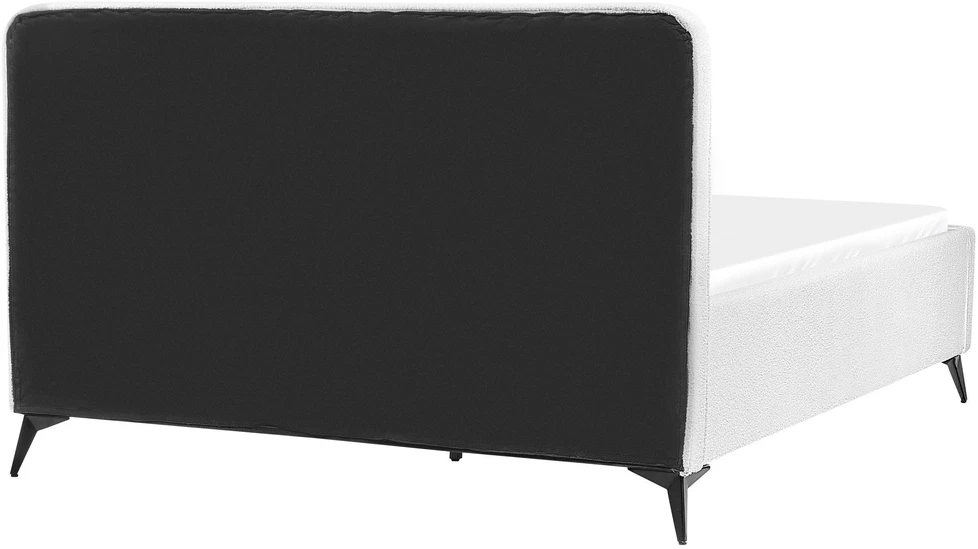 Beliani Lova Boucle VALOGNES 160 x 200 cm, balta