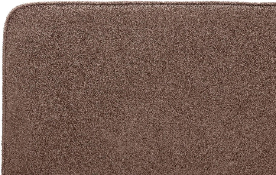 Beliani Lova Boucle VALOGNES 180 x 200 cm ruda