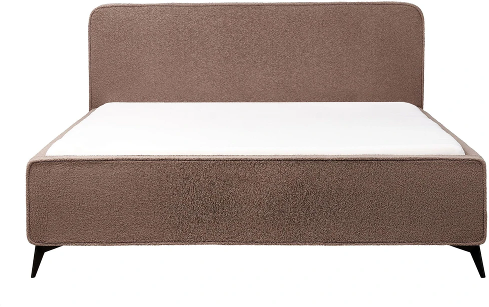 Beliani Lova Boucle VALOGNES 180 x 200 cm ruda