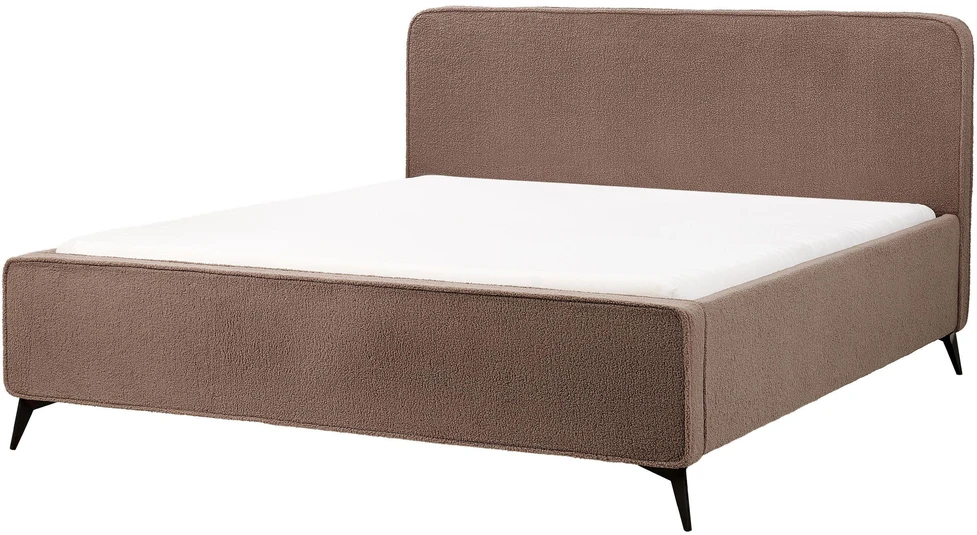 Beliani Lova Boucle VALOGNES 180 x 200 cm ruda