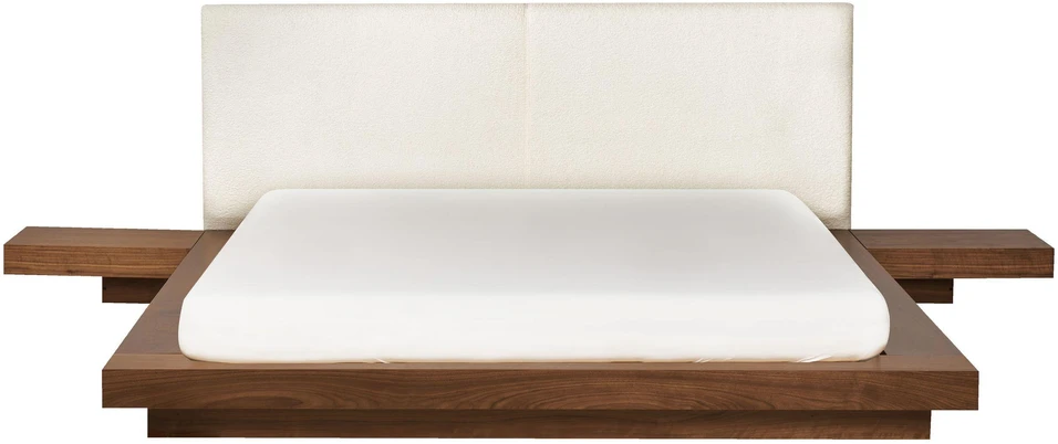 Beliani Lova Boucle ZEN 160 x 200 cm, uosio ruda