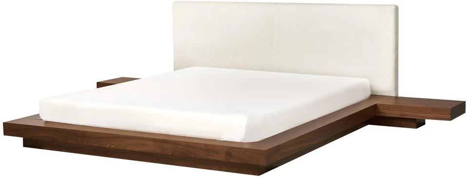 Beliani Lova Boucle ZEN 160 x 200 cm, uosio ruda