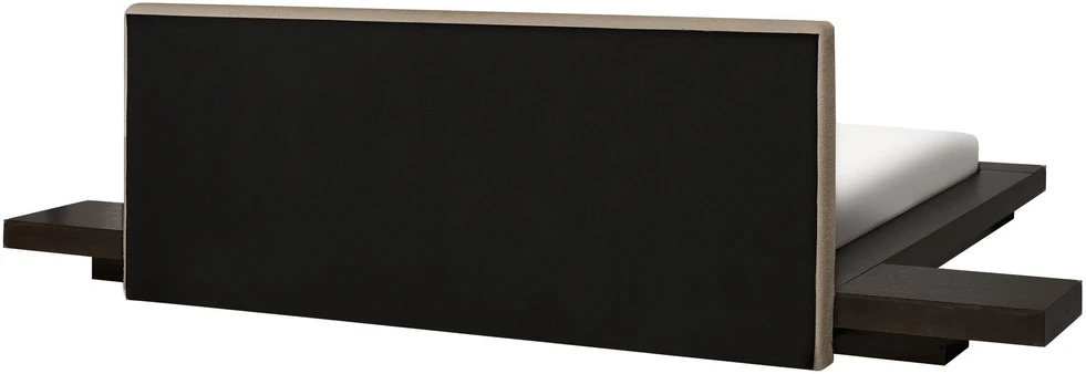 Beliani Lova Boucle ZEN 180 x 200 cm tamsaus uosio spalvos