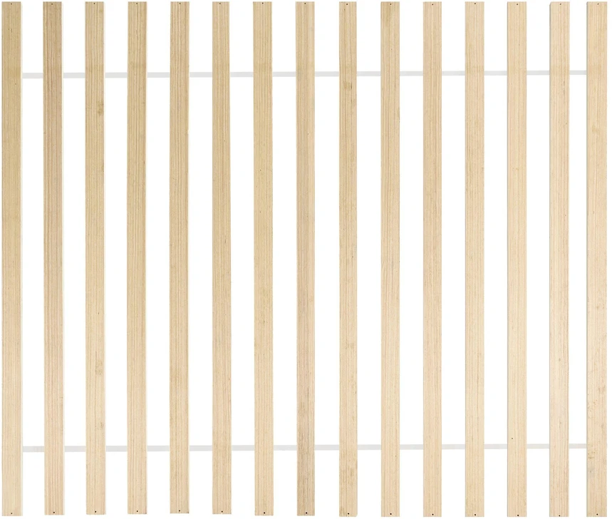 Beliani Lova CLAIRAC iš pušies medienos 160 x 200 cm šviesiai ruda