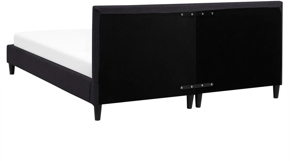 Beliani Lova FITOU 160 x 200 cm juoda