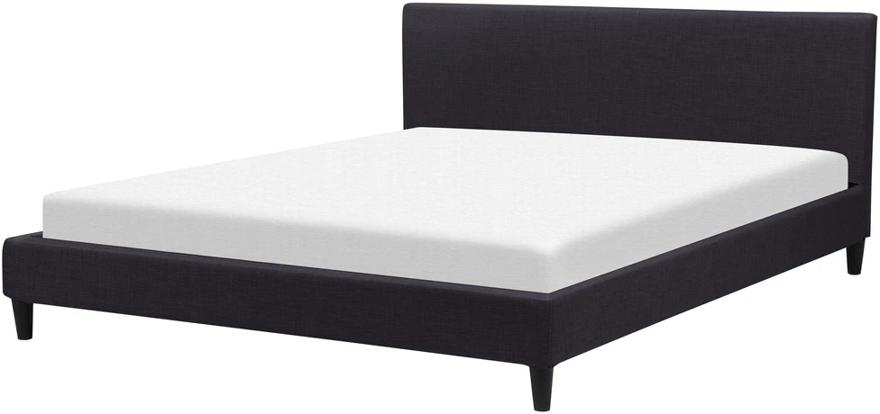 Beliani Lova FITOU 180 x 200 cm juoda