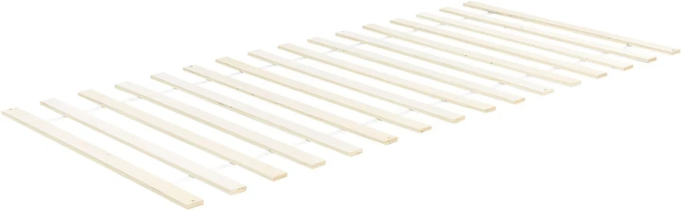 Beliani Lova iš pušies medienos FLORAC 90 x 200 cm šviesiai ruda