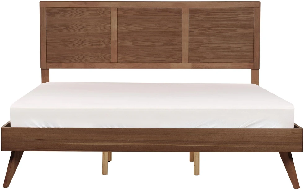 Beliani Lova ISTRES 180 x 200 cm tamsaus uosio spalvos