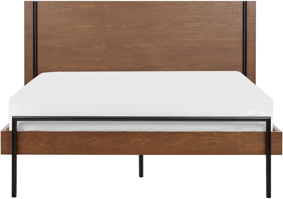 Beliani Lova LIBERMONT 140 x 200 cm tamsaus uosio spalvos
