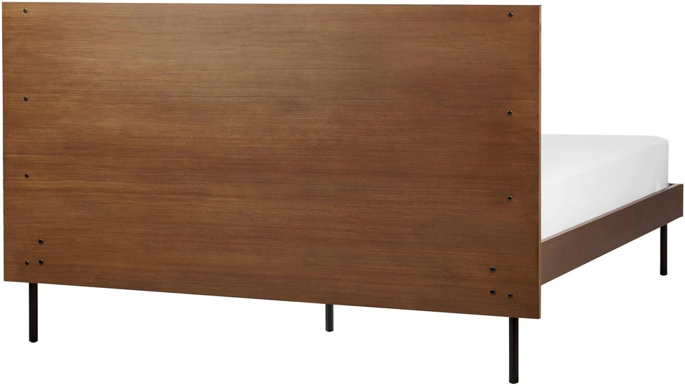 Beliani Lova LIBERMONT 140 x 200 cm tamsaus uosio spalvos