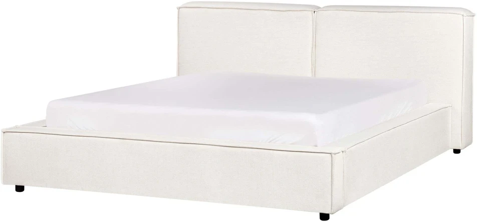 Beliani Lova LINARDS 160 x 200 cm balta