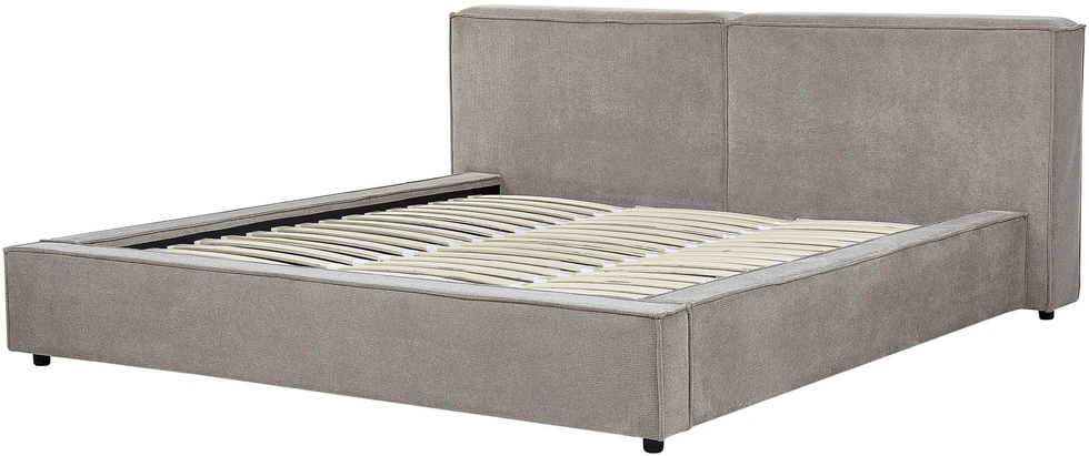 Beliani Lova LINARDS 180 x 200 cm Pilka