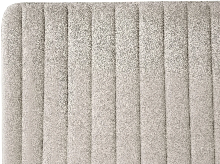 Beliani Lova LUNAN Boucle 120 x 200 cm smėlio spalvos
