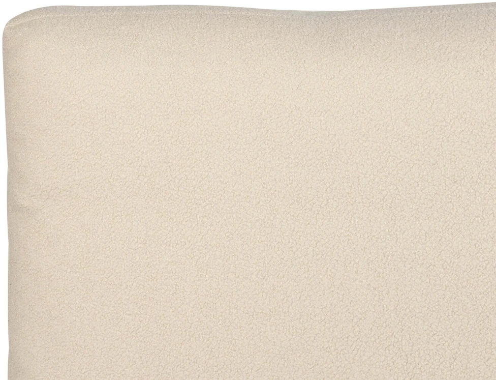 Beliani Lova MELLE 140 x 200 cm, smėlio spalvos boucle audinys
