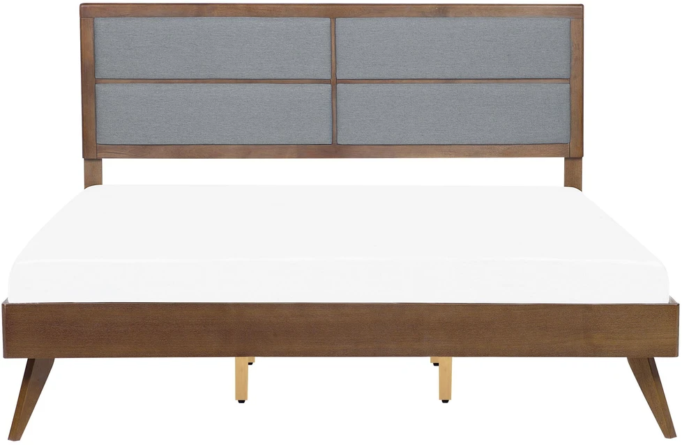 Beliani Lova POISSY 180 x 200 cm tamsaus uosio spalvos