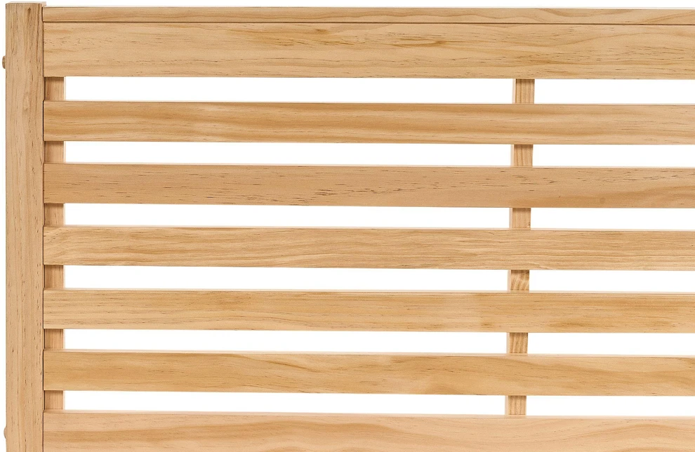 Beliani Lova Pušies mediena CARNAC 160 x 200 cm Šviesiai ruda