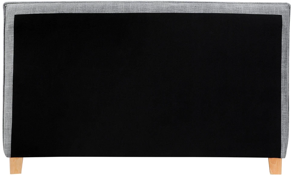 Beliani Lova SENNEZ 160 x 200 cm šviesiai pilka