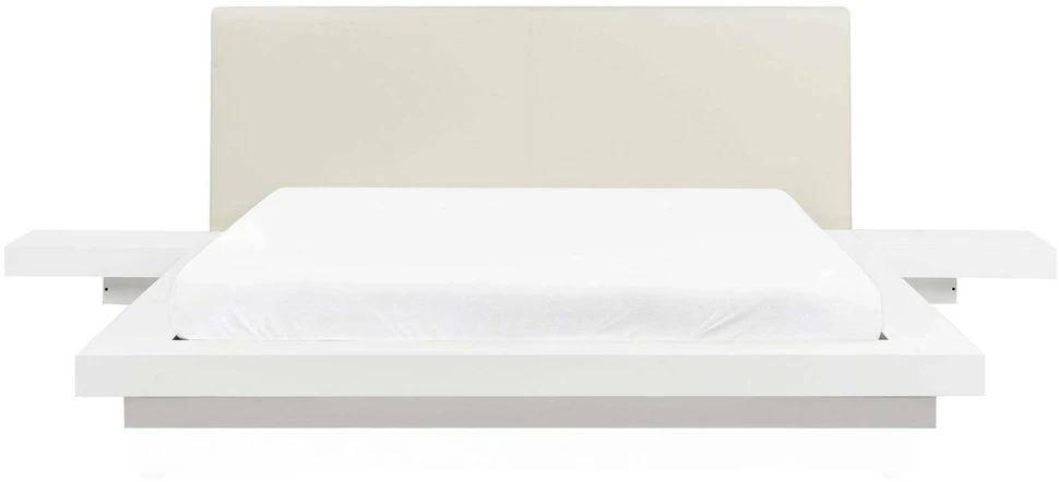 Beliani Lova ZEN 160 x 200 cm Balta