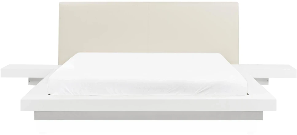 Beliani Lova ZEN 160 x 200 cm Balta