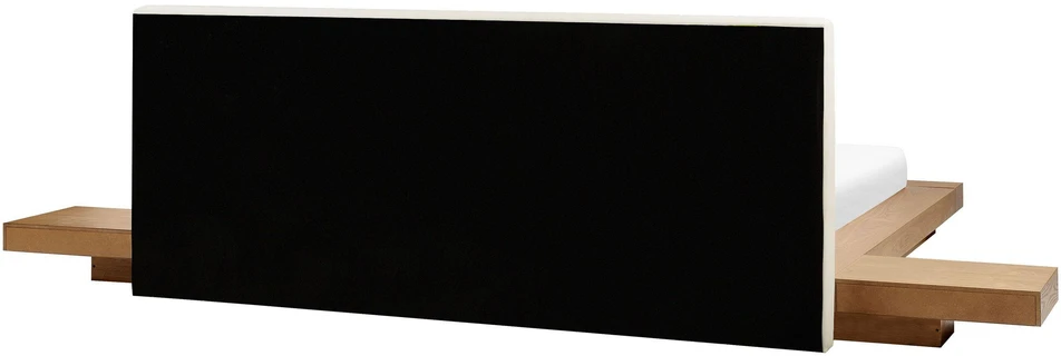 Beliani Lova ZEN 160 x 200 cm Natūralus uosis