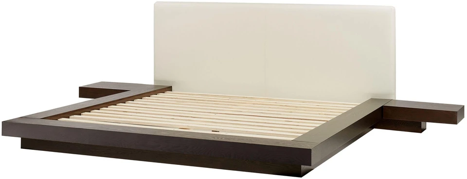 Beliani Lova ZEN 160 x 200 cm tamsus uosis